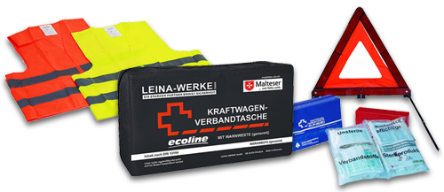 Ciseaux De Premiers Secours LEINA-WERKE 56011 - Longueur 19 Cm - Manche Plastique, Lame Inox - Conforme DIN 58279-B - 3